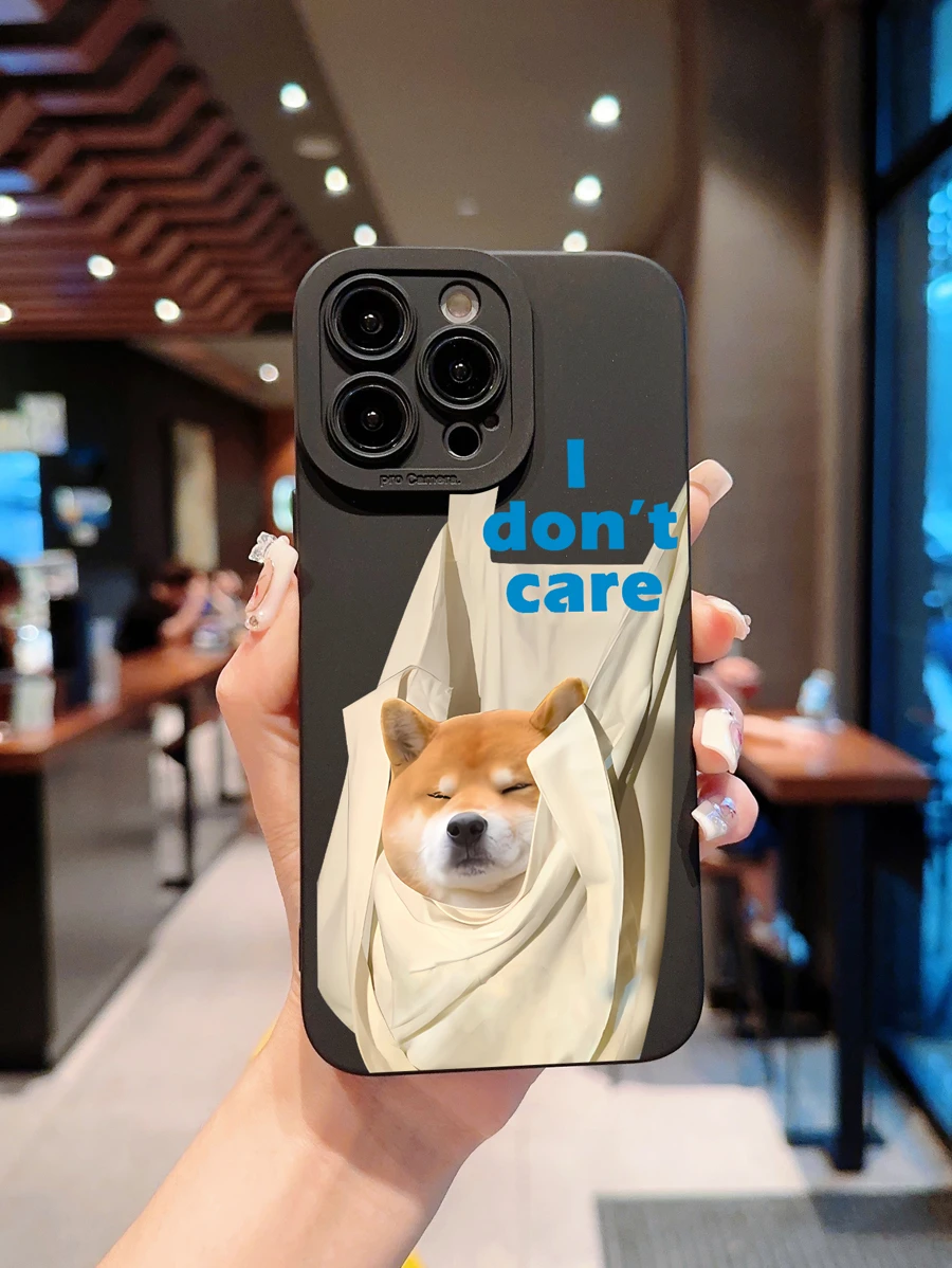 小狗樣式手機殼 - 彩色 - 查看 1