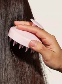 1 件时尚按摩毛刷配件（塑料，可能有轻微表面划痕，属于正常现象） - 粉色 - 查看 2