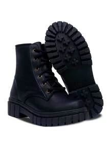 Pópidí Kids Boots - 黑色 - 查看 2