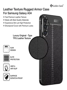 Case For S A M Galaxy A34 - Black - View 2