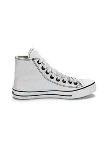 Women Wedge Sneakers - White - View 6