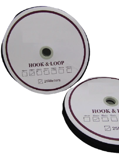 Contactel simple ancho de 20 mm rollo de 25 metros color blanco o negro