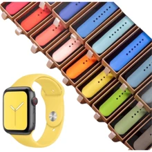 Correa para Smartwatch, deportiva de Silicón - Amarillo - Ver 7