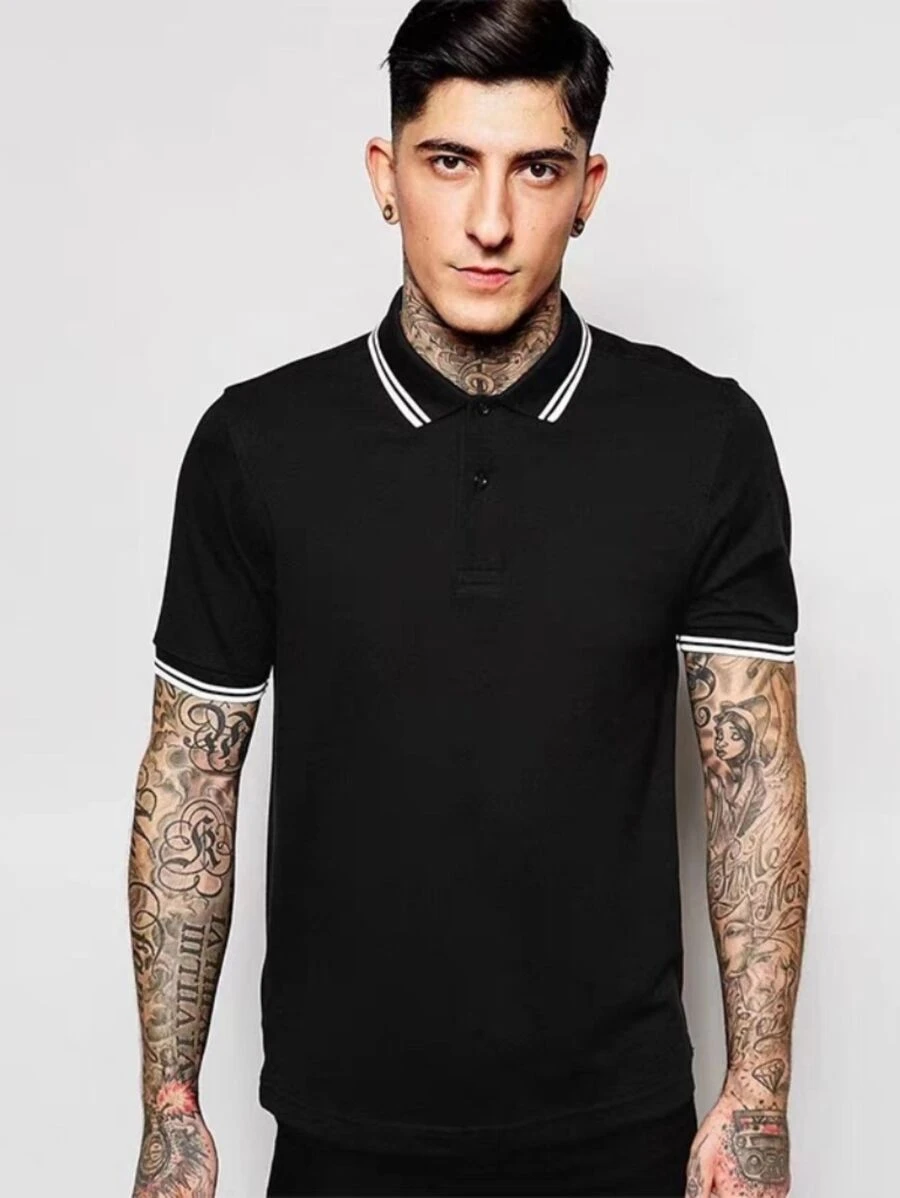 Men Denim Shirts - Black - View 1