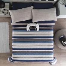 Novo Light Duvet Prints To Choose From Double View - Blue - View 5