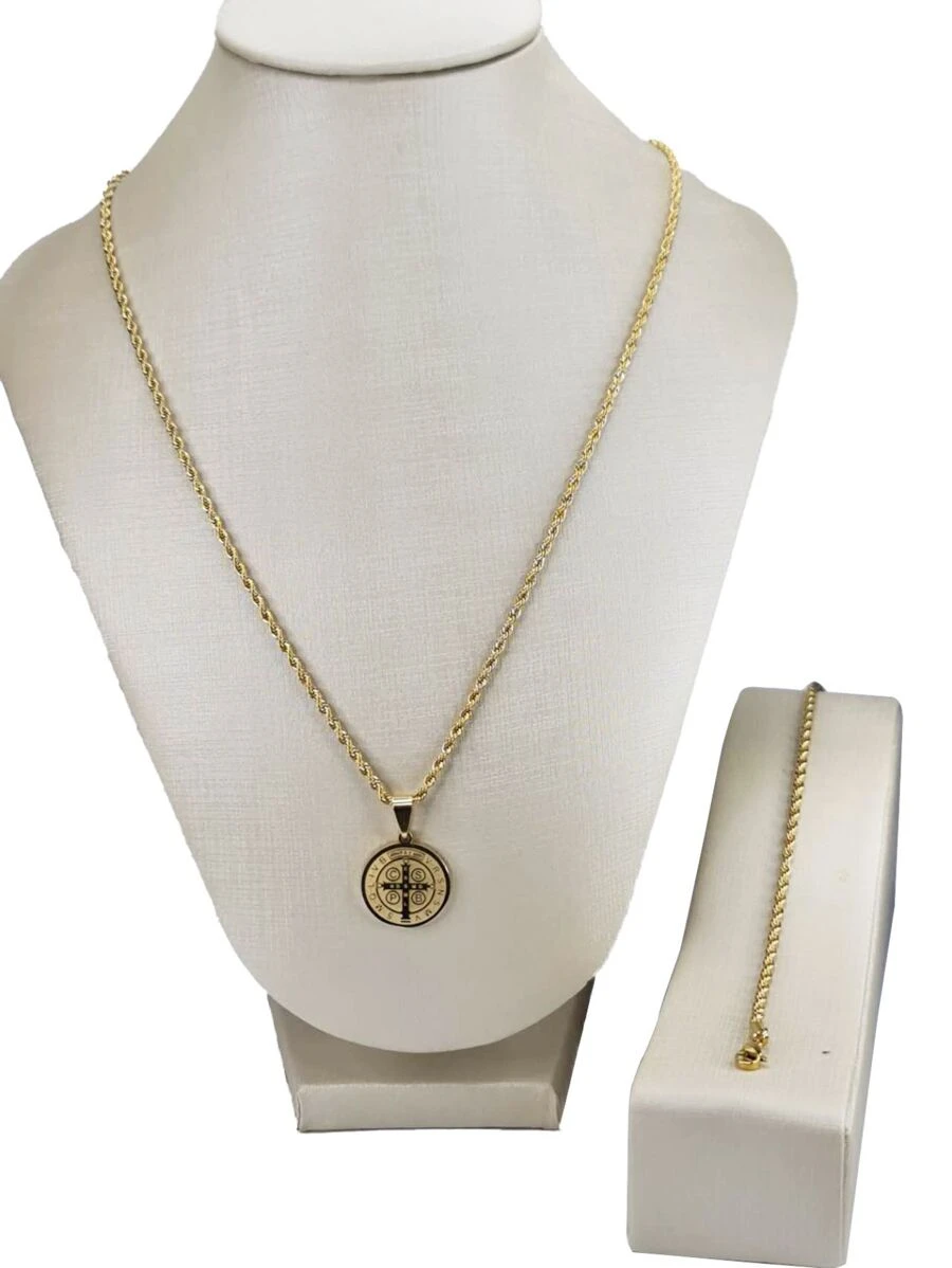 Necklace Sets - Chuỗi + Vòng tay + Mặt dây chuyền - Xem 1