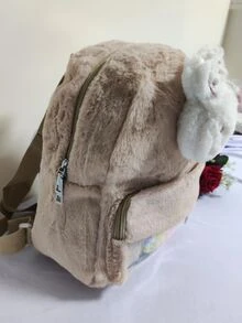 Kids Backpacks - 卡其色 - 查看 2