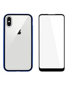 Funda Magnética de 360 grados de protección incluido Mica Cristal para iPhone 8 Plus - Azul - Ver 1