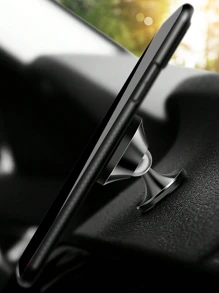 Giá đỡ điện thoại trên ô tô xoay được - màu đen - Xem 12