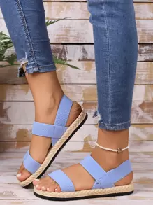 2023 New Arrival Women's Casual & Stylish Flat Sandals - Blue - View 3