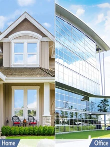 1卷窗隱私貼膜單向鏡窗貼膜，自靜電貼窗貼膜日間隱私靜電非粘性裝飾熱控制防紫外線玻璃貼紙 - 銀色 - 查看 9