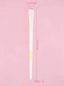 化妝刷,專業化妝刷眉刷美妝工具化妝刷 - 白色 - 查看 4