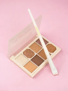 化妝刷,專業化妝刷眉刷美妝工具化妝刷 - 白色 - 查看 2