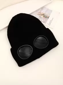 Chapéu masculino de lã sólida para inverno, para uso diário. Presente para amigo de rua.