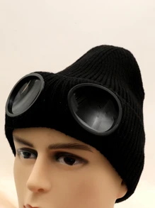 Chapéu masculino de lã sólida para inverno, para uso diário. Presente para amigo de rua.