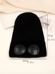 Chapéu masculino de lã sólida para inverno, para uso diário. Presente para amigo de rua.