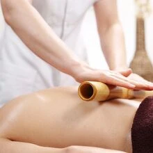 Kit 7 Natural Bamboo Sticks Handmade Bambutherapy Body Massage / Whole Body