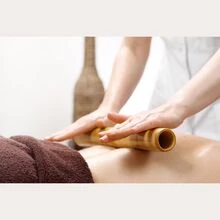 Kit 7 Natural Bamboo Sticks Handmade Bambutherapy Body Massage / Whole Body