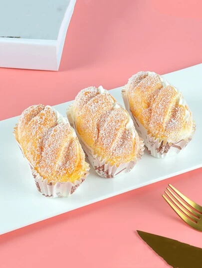 1入組仿真麵包道具酥脆麵包模型，和派對裝飾，非常適合攝影道具和烘焙店展示