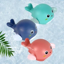 1pc Plastic Bathtub Toy, Cute Random Color Whale Design Bath Toy For Kids