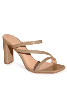 Giày Sandal Nữ Mũi Vuông Giày Sandal Nữ Cao Gót Mues - Màu Khaki - Xem 6