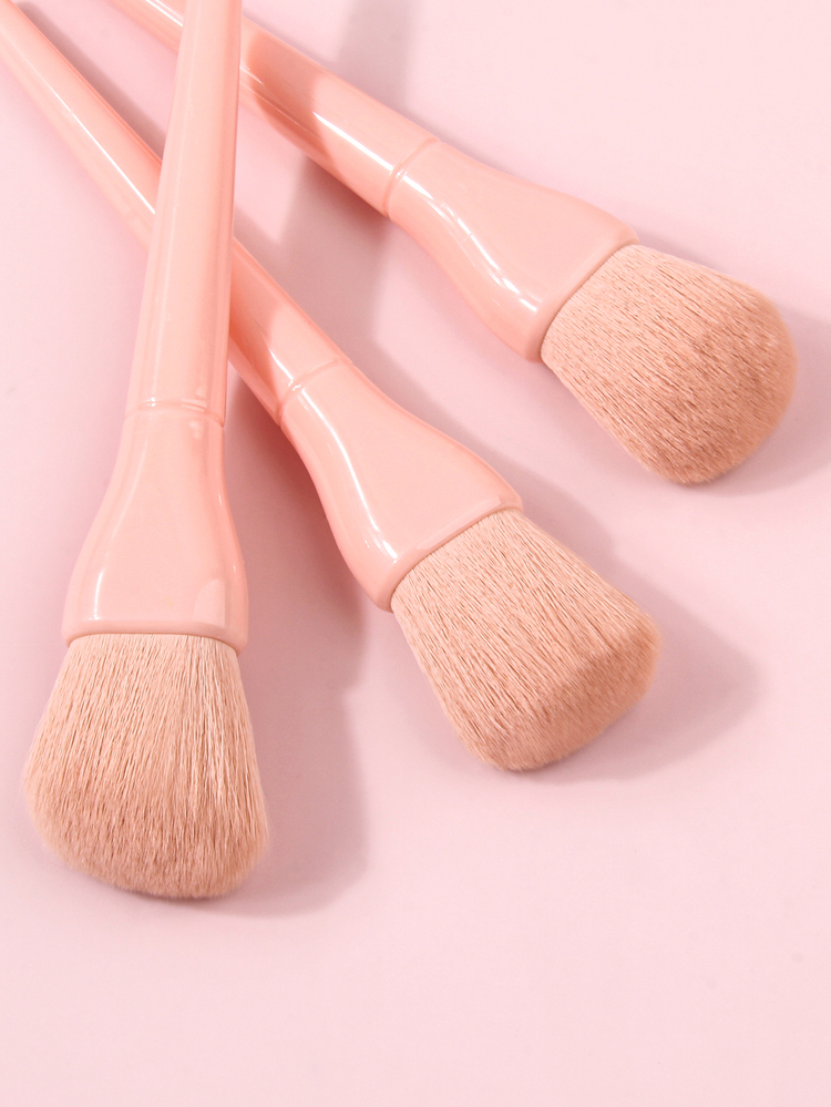10支装便携式软毛化妆刷套装，适合初学者，粉色 - 眼影、散粉、腮红、修容、高光，全脸化妆刷套装，化妆刷套装，化妆刷套装，化妆刷套装，全套化妆工具，化妆刷套装，化妆礼盒套装 - 粉色 - 查看 7