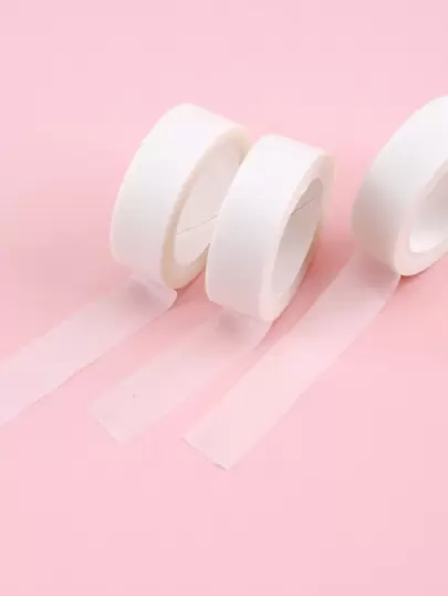 1/2/5卷 15mm x 10m 纯白色黑色基础装饰纸可书写自粘和纸胶带 学校用品文具