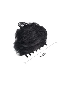 Cập nhật tóc tổng hợp ngắn thẳng - màu đen - Xem 4