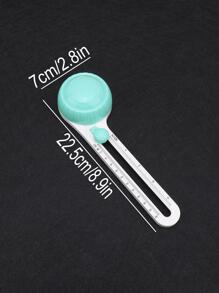 1 pieza Cortador de papel de plástico - Verde - Ver 12