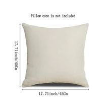 2pcs Floral Jacquard Cushion Cover Without Filler - Blue - View 3