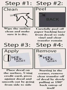 1pc Letter Graphic Car Interior Sticker