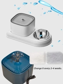 8pcs Pet Waterer Filter - White - View 7