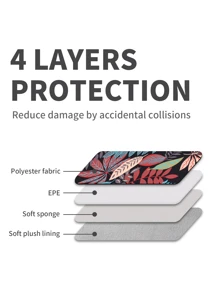 canvas artisan Vải Bố Nghệ Nhân 1 Vật Có Họa Tiết Túi Đựng Laptop Chống Thấm Nước Laptop Mỏng Laptop ForMacBook, Túi Đựng Laptop, Cặp Laptop - Nhiều màu - Xem 5