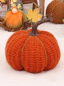 1 pieza Decoración calabaza diseño - Naranja - Ver 1