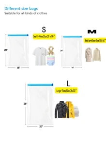 1 túi nén chân không cầm tay di động - Trong sáng - Xem 2