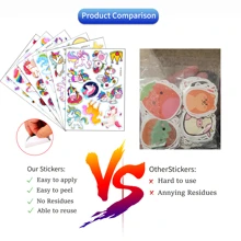 77入組獨角獸樣式貼紙 - 彩色 - 查看 4