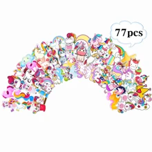 77入組獨角獸樣式貼紙 - 彩色 - 查看 3
