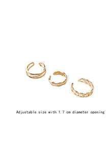 Bộ vòng bít tối giản - Vàng - Xem 3