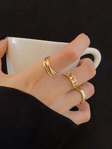 Bộ vòng bít tối giản - Vàng - Xem 6
