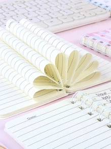 1入組卡通有圖案線圈筆記本(隨機設計) - 彩色 - 查看 3