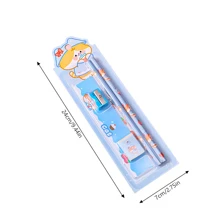 1套卡通圖案文具禮盒