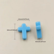 50pcs/set Cross Design DIY Bead - Pink - View 4