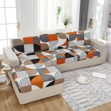1 Miếng Tơ sữa In Căng cao Bọc ghế sofa , Mềm mại & Thoải mái , Thích hợp Đối với Kích cỡ khác nhau Ghế sofa Và , Chống xước Đối với Thú cưng , Chống bụi bẩn Đối với Đệm sofa - Nhiều màu - Xem 6