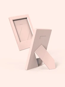 1個通用迷你3英寸經典竪立相框 - 粉色 - 查看 3