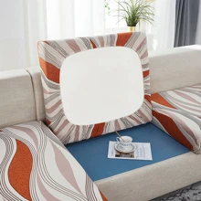 1 Miếng Tơ sữa Hoa In Độ co giãn Cao Bọc đệm Ghế sô pha Đối với Chỗ ngồi Sofa Với Chống xước Và Chống bẩn Bọc ghế sofa , Chỗ ngồi , Mùa Đông - Nhiều màu - Xem 5