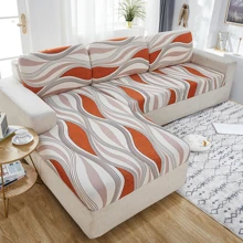 1 Miếng Tơ sữa Hoa In Độ co giãn Cao Bọc đệm Ghế sô pha Đối với Chỗ ngồi Sofa Với Chống xước Và Chống bẩn Bọc ghế sofa , Chỗ ngồi , Mùa Đông - Nhiều màu - Xem 6