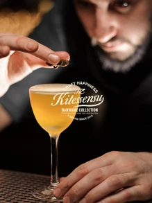 KITESSENSU Mixology Bar Kit With Stand | Complete 12-Piece Cocktail Shaker Set Bar Set For Inspired Drink Mixing Experience | Bartender Accessories For Home Bar Tools Set With Recipes Booklet - Boston - View 7