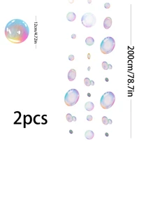 2 piezas Tire de bandera burbuja diseño - Multicolor - Ver 6