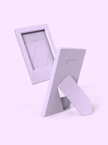 1入組通用迷你3吋經典直式相框 - 紫色 - 查看 3