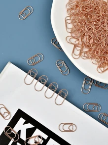 Mini Iron Paper Clip - Rose Gold - View 4